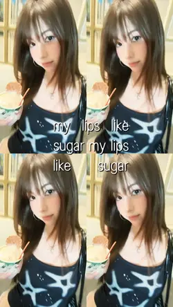 my lips like sugar