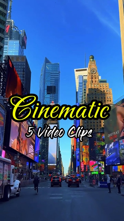 5 Clips Cinematic 