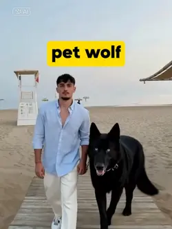 pet wolf