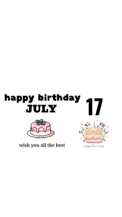 b'day 17 iuly