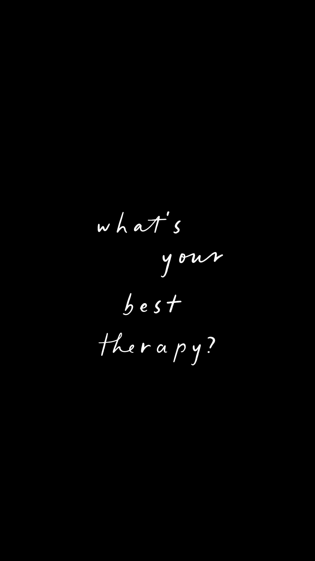 best therapy