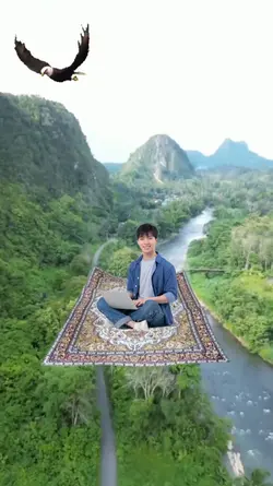 flying on the carpet