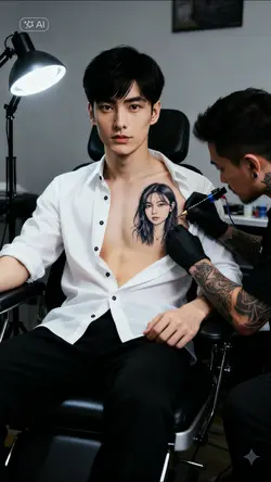 trand ai tattoo girl