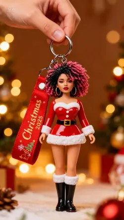 Chaveiro 3D Natal AÍ