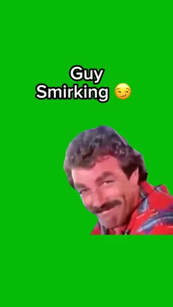 Guy Smirking 😏 