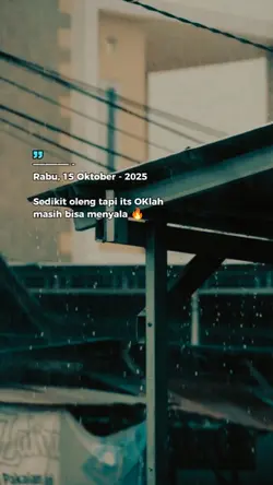 Sedikit oleng tapi i