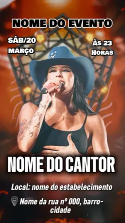 flyer de evento