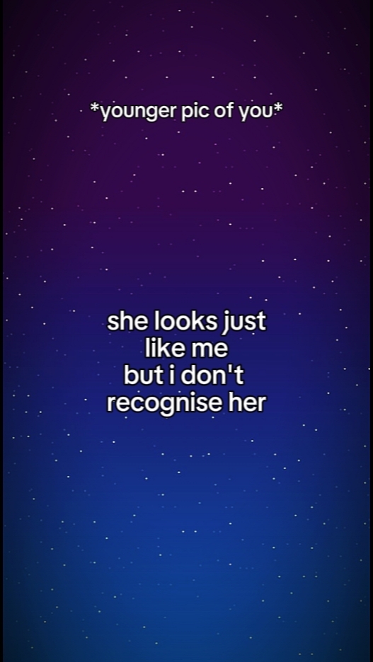 can't recognize her!