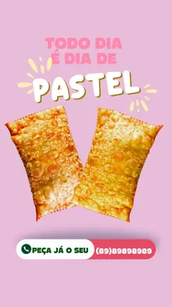 Hoje é dia PASTEL