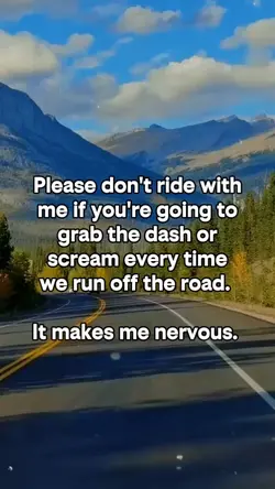 Please don't ride wi