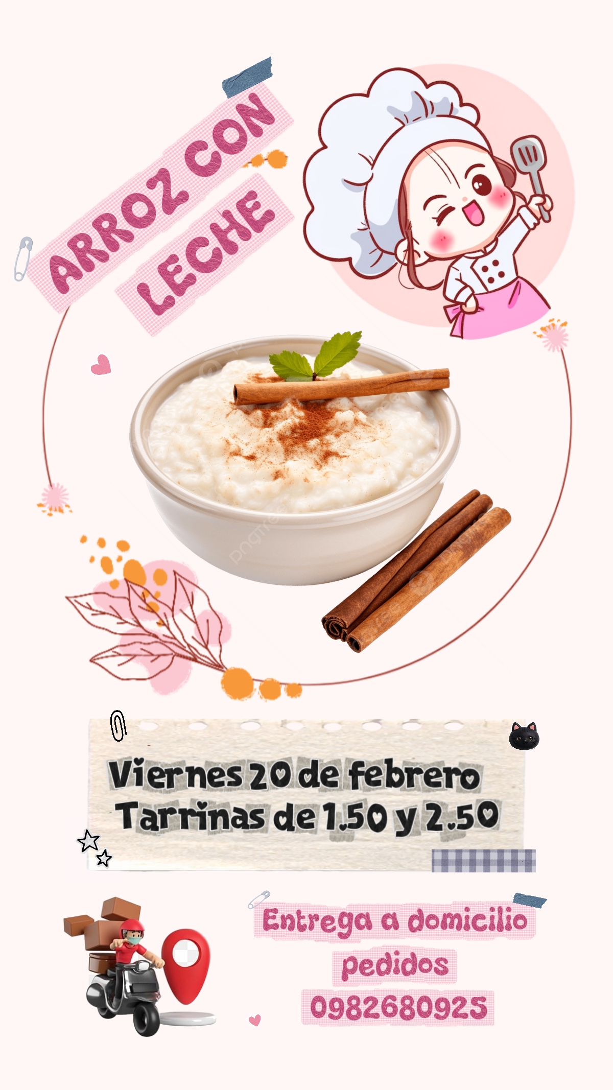 Publi arroz com lech