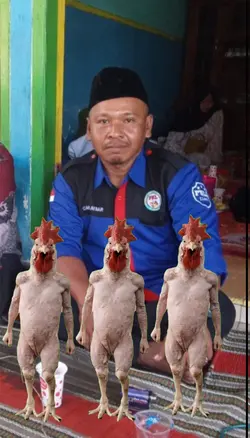 ayam berjoget 