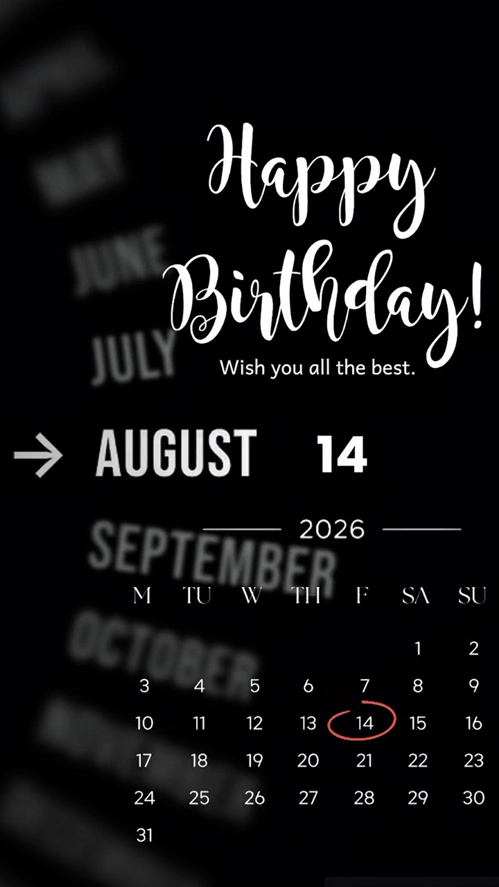 HBD SISTER 14 AUGUST
