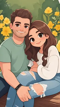 couple cartoon