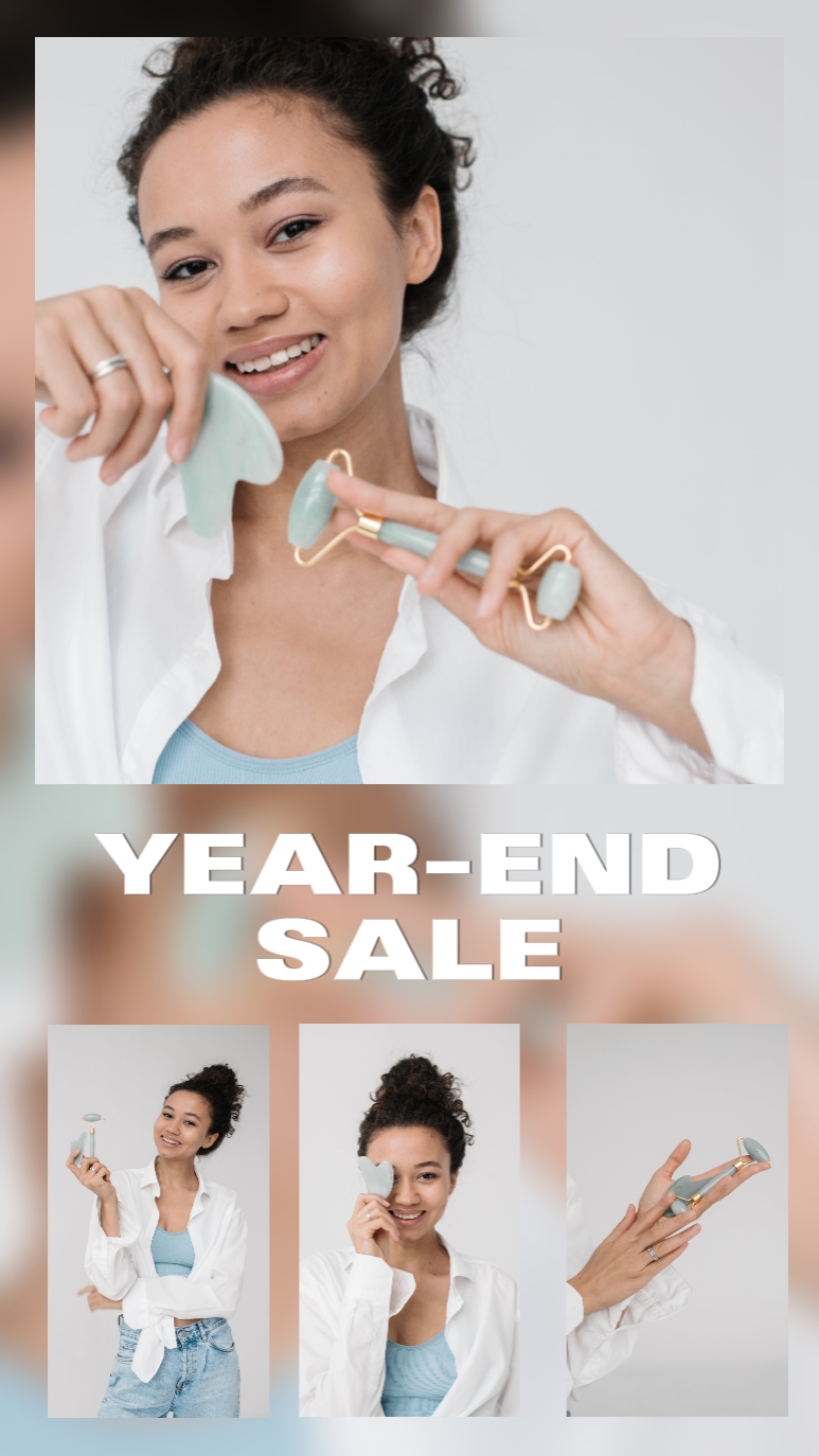 Venda de fim de ano de cuidados pessoais Estilo TikTok