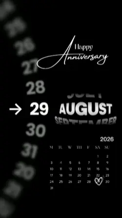 ANNIVERSARY 29 AUG