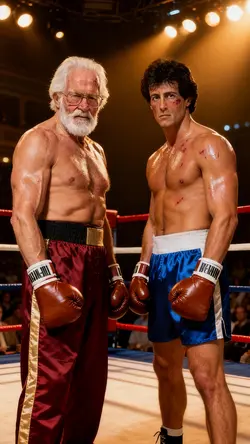 Rocky balboa boxing