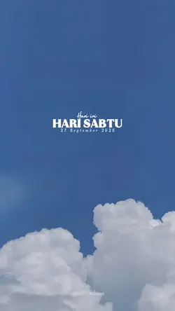 Sabtu 27/09/2025
