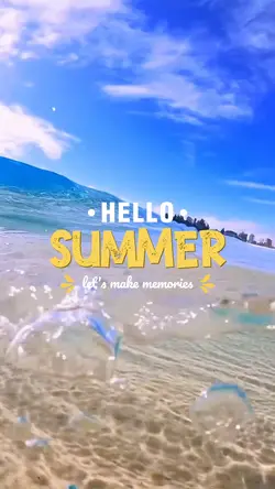 Hello summer