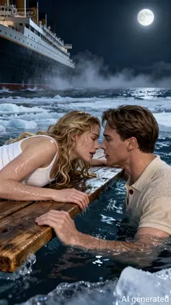 Titanic scene