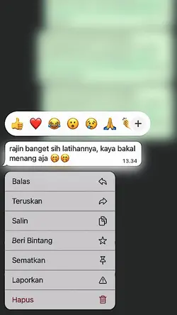 rajin bgt latihanya
