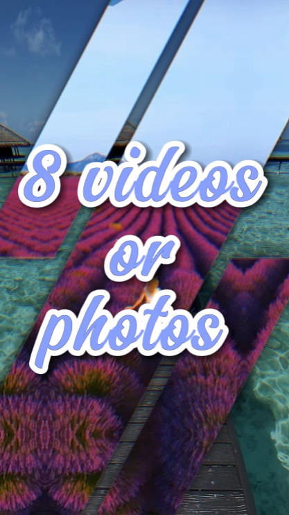 8 vidéos ou photos 