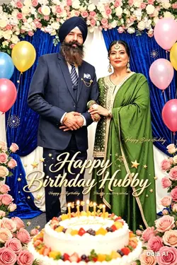 Happy birthday Hubby
