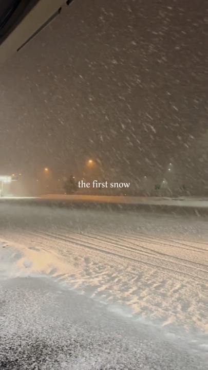 A primeira neve