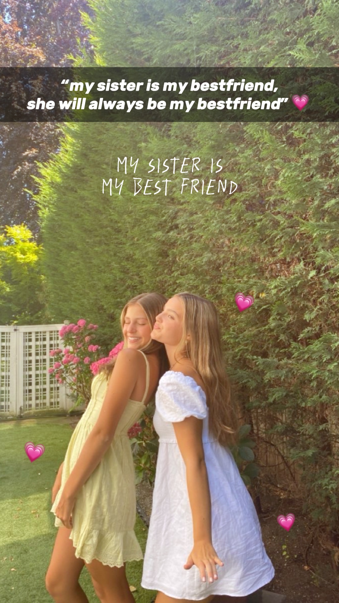 Mi hermana es mi mejor amiga 👯‍♀️ 