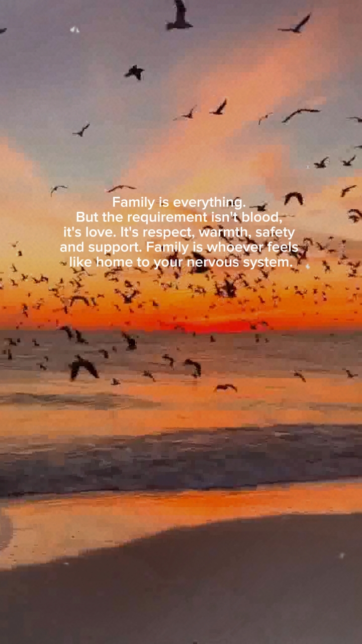 Familie ist alles