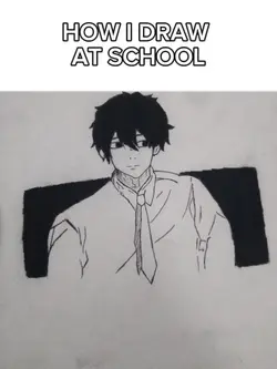 HOW I DRAW AT SCHOOL