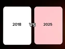 2018 vs 2025