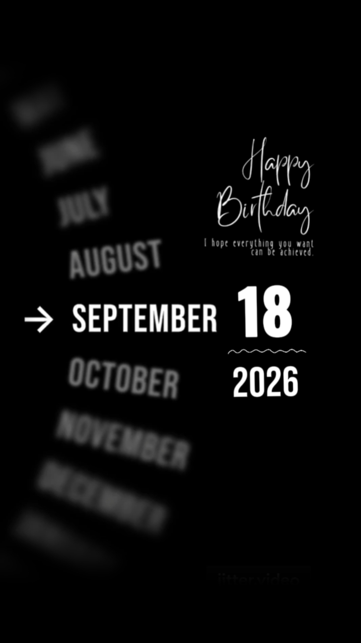 BDAY LOVE 18 SEPTEMB