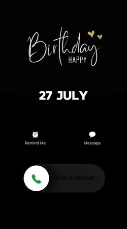 HBDY 27 JULY