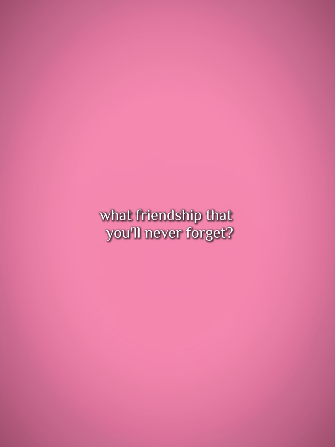 friendship 