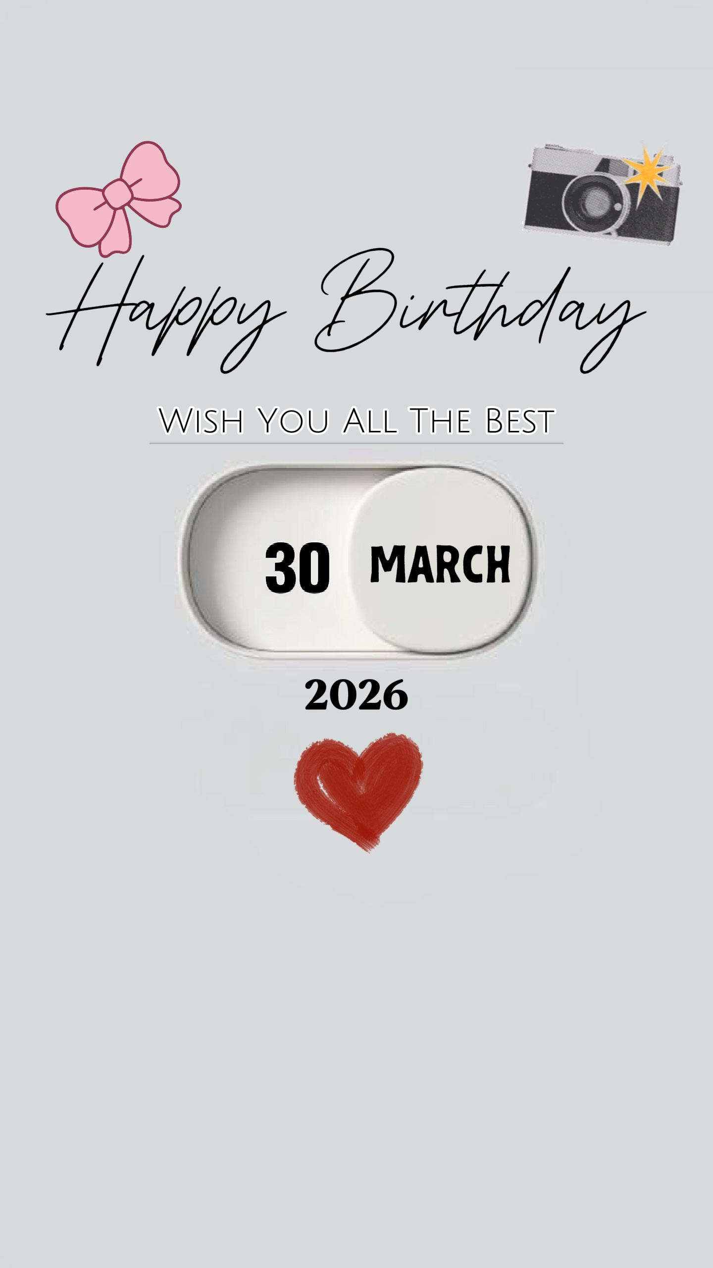 AMOR DE ANIVERSÁRIO 30 DE MARÇO
