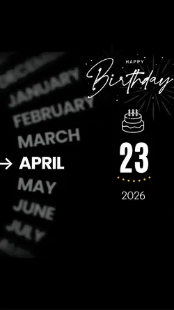 Happy Birthday 