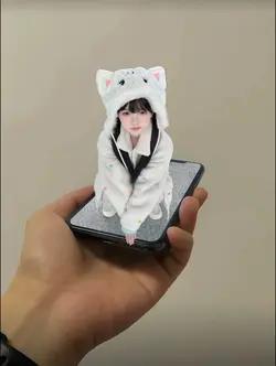 屏幕3d立体小人