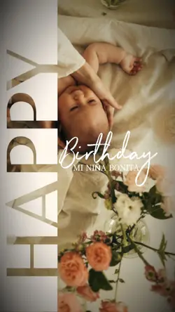 Feliz Cumple Mi niña