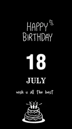 hbd 18 july 