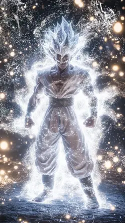 White particles
