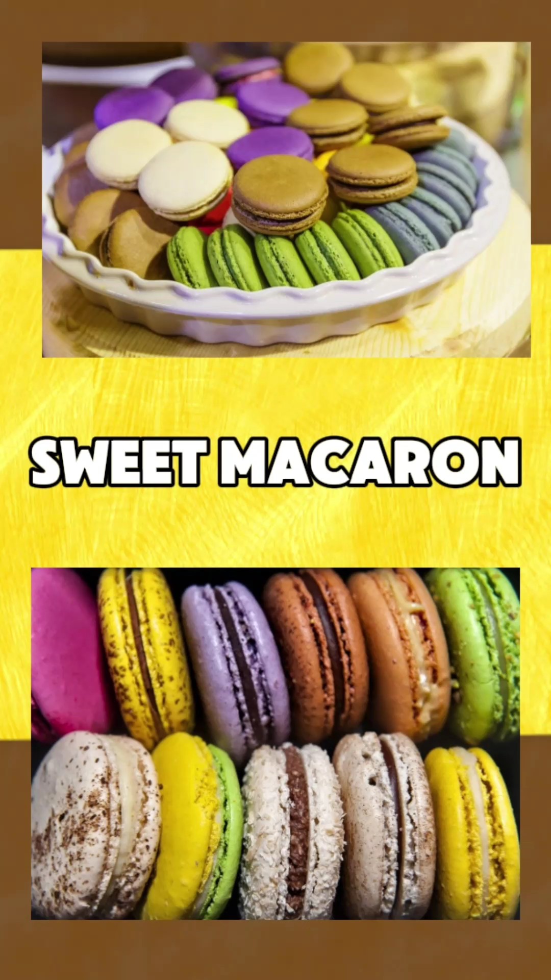 6. Süßer Macaron