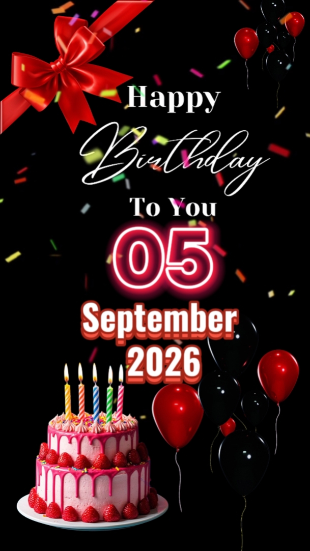 Hbd 5. September 2026