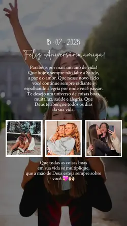 Aniversário | Amiga