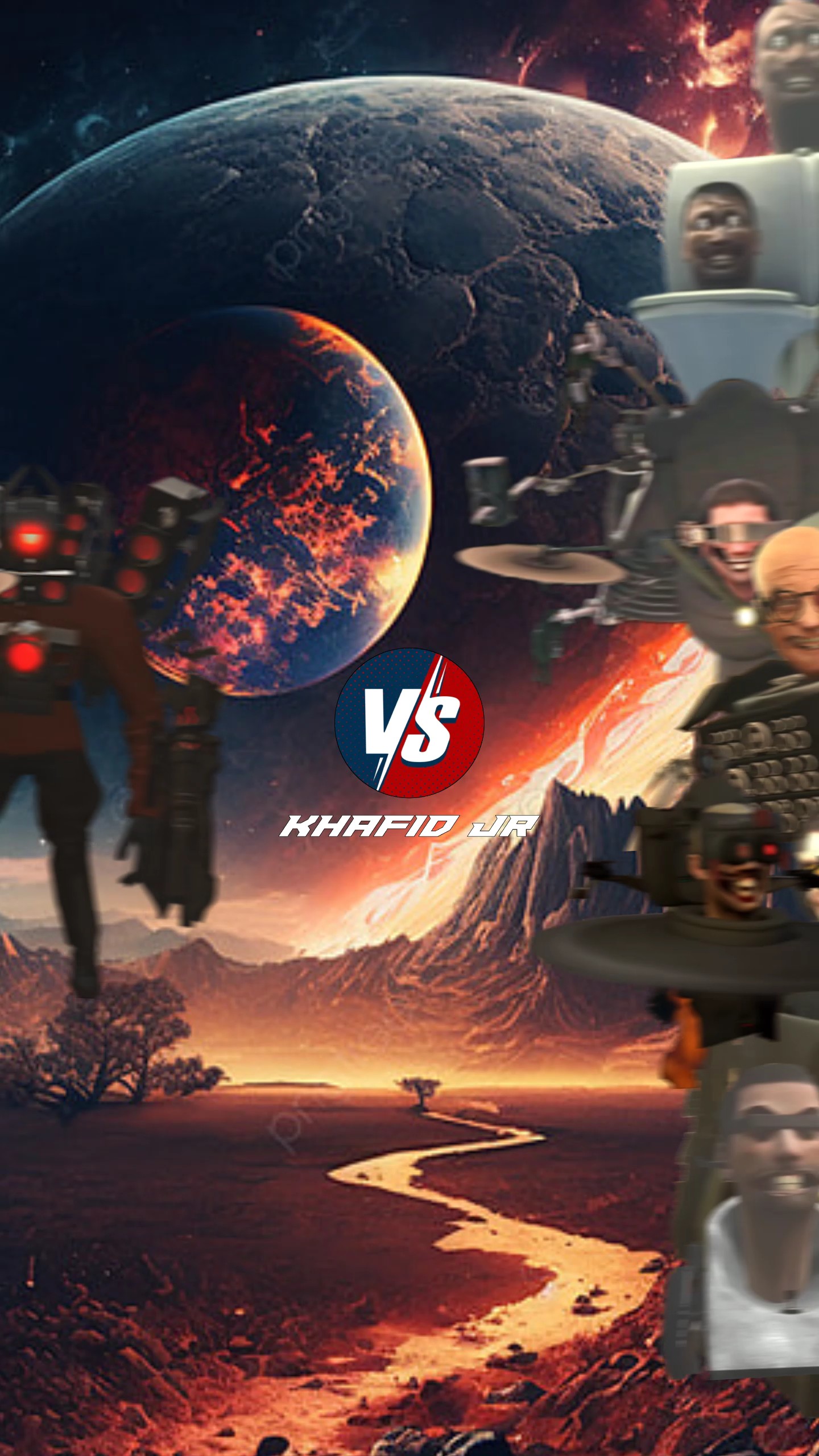 1 vs all battle 