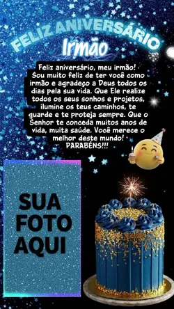 IRMÃO Aniversário