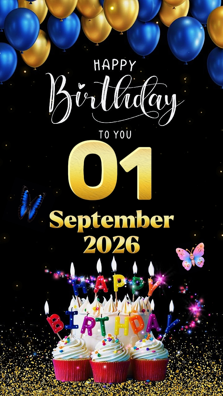 HBD 01 de setembro de 2026
