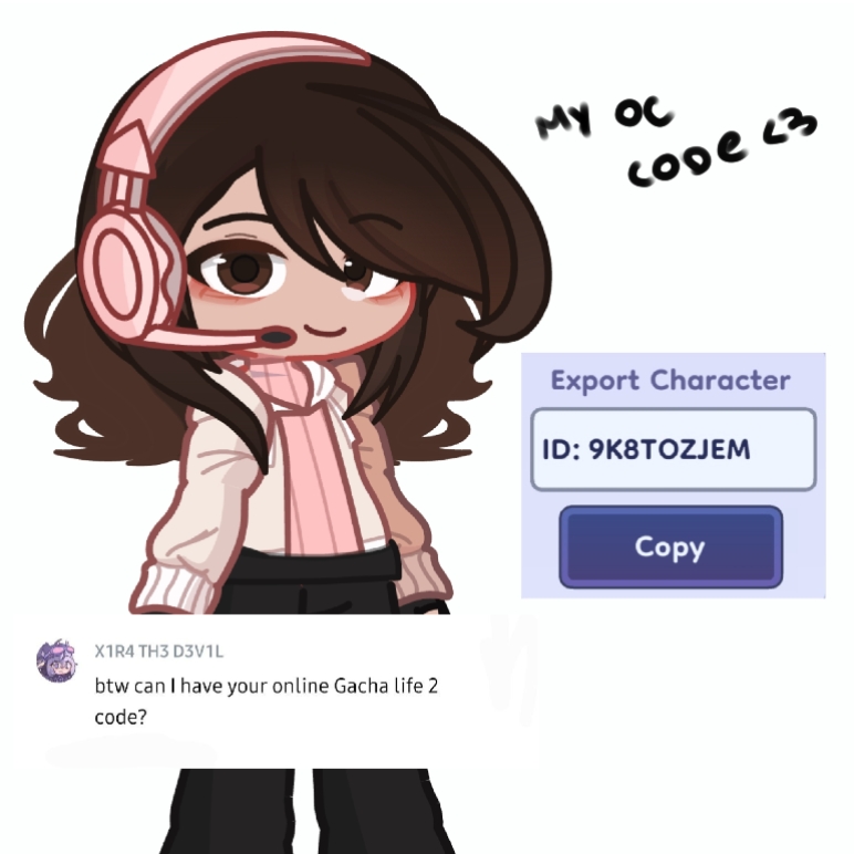 my gl2 oc code