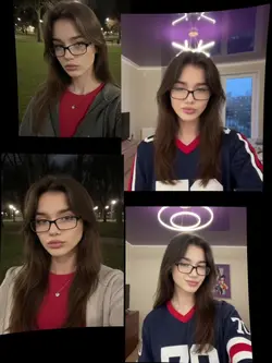 Pewny siebie selfie‑reel dla inżyniera