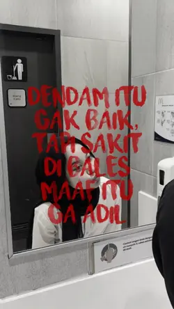 Dendam itu gak baik